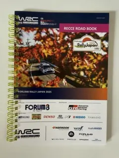 WRC FORUM8 ラリージャパン 2025 レッキロードブック WRC FORUM8 ラリージャパン 2025 レッキロードブック - メルカリ