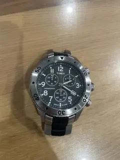 TIMEX タイメックス クロノグラフ 腕時計 インディグロ WR100M