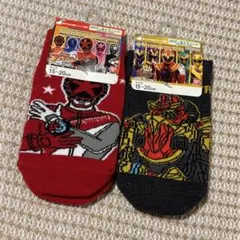 新品未使用 ゴジュウジャー ブンブンジャー 靴下 15-20cm 2足セット