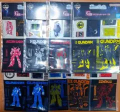 機動戦士ガンダム 一番くじ G賞 クリアステッカーセット コンプリートセット