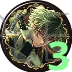 あくねこ　４周年　缶バッジ　ハナマル　3点