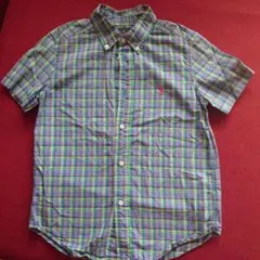 Ralph Lauren 半袖チェックシャツ 6サイズ