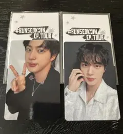 BTS JIN 映画 入場特典 RUNSEOKJIN カード2枚セット 5000