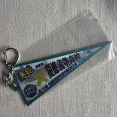 【新品未使用】　慶應義塾高等学校 甲子園決勝記念　ペナント型キーホルダー