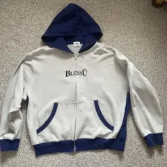 BlessU ジップアップパーカー