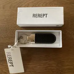 REREPT 編み込みデザイン キーホルダー