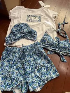 FILAフィラ花柄の水着3点　未使用品　11号