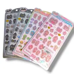 モンチッチ うるちゅるPOPシール　3種4枚