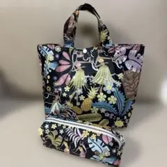 Cepica トートバッグ ボタニカル柄 - メルカリ