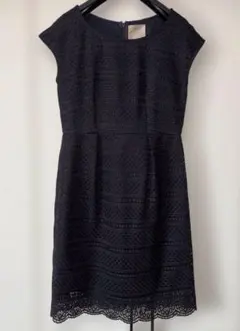 ナノユニバース❤︎レース生地上品ワンピース⭐︎超美品！