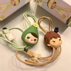 【POPMART】HAND IN HAND 充電ケーブル 2コセット