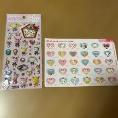 m*n様 激レア‼︎平成　サンリオ　ジュエルペットシールセット
