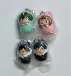 僕のヒーローアカデミア おくるみますこっとチャーム　 出久 お茶子 飯田
