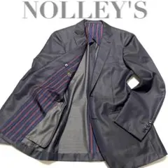 【美品】NOLLEY'S ノーリーズ　ダークグレー テーラードジャケットREDA