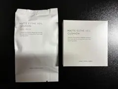 【新品未使用】マキアレイベル マットエステヴェール クッション パフ・ケース付きのサムネイル