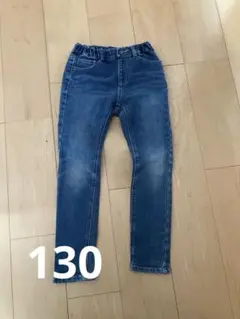 ブランシェス　デニムブルー 長ズボン 130cm