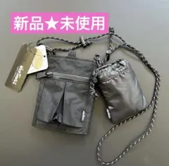 WILD THINGS ★新品★ネックポーチ　エコバッグ付き　サコッシュのサムネイル