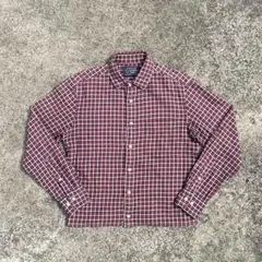 OLD UNIQLO 短丈　ボックスカット　チェック　シャツ　cityboy