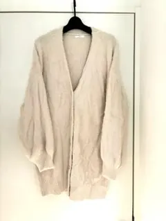ITEMS URBAN RESEARCH シャギーカーディガン アイボリー