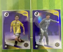 Topps Chrome Jリーグ 柏レイソル シリアル2枚