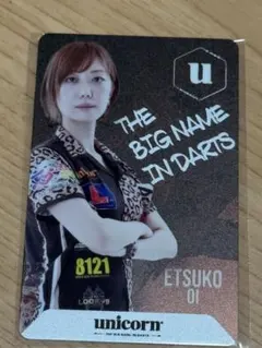 【新品未使用品】unicorn DARTSLIVEカード JAPAN 2024 New, Unused】unicorn DARTSLIVE Card JAPAN 2024