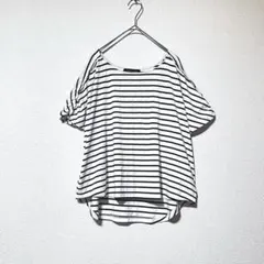 URBAN RESEARCH ボーダー柄 トップス フリーサイズのサムネイル