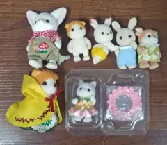シルバニアファミリー なかよしペアセット 他 人形 まとめ売り