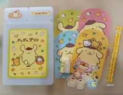未使用＊ポムポムプリン ステーショナリーセット 平成レトロ 当時物