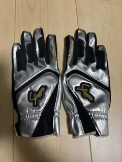 久保田スラッガー 走塁用手袋（両手用） S-140R ホワイト×エメラルド L 