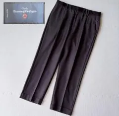美品】ワコマリア×ゼニア PLEATED TROUSERS パープル M - メルカリ