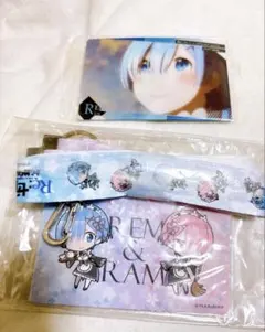 Re：ゼロから始める異世界生活 レム＆ラム ストラップ付きカードケース リゼロ