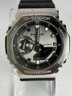 G-SHOCK GM-2100-1AJF メタルベゼル シルバー カシオのサムネイル