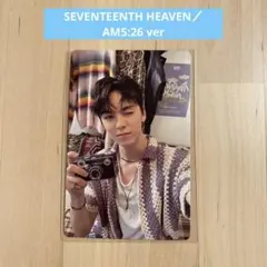 SEVENTEENTH HEAVEN バーノン　AM5:26 トレカ