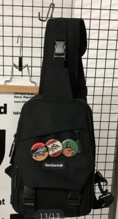 新品 zattu CHIKO ボディバッグ グレー マイクロファイバースエード