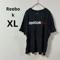 Reebok 【XL】 Tシャツ ビッグロゴ スポーツ カジュアル ブラックのサムネイル