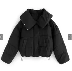 GRL グレイル ビッグカラー中綿ダウンジャケット【kd64】