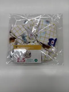 mojojojoドキドキくじ　モジョジョジョくじ　E賞シュシュ　イエロー