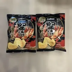 Calbee 堅あげポテト 焼き蟹味 2袋セットのサムネイル