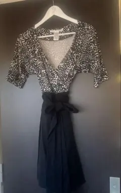 美品Diane von Furstenbergカシュクールワンピース 4 M