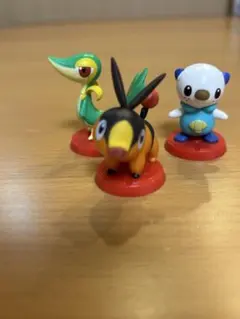 ポケットモンスター　チョコエッグ　旅立ちの3匹　ポカブ　ミジュマル　ツタージャ