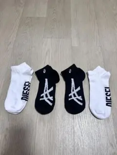 DIESEL asics ソックス 4足セット アンクル丈