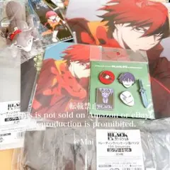 DARKER THAN BLACK グッズセット コンプリート缶バッジ・カード等
