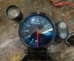 Defi タコメーター レーサーゲージ 後期 80mm ホワイト - メルカリ