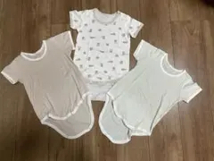 ベビー肌着 半袖 ロンパース 3枚セット 90cm