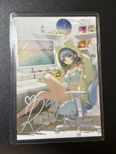 ぶいすぽ 白波らむね 直筆サイン - メルカリ