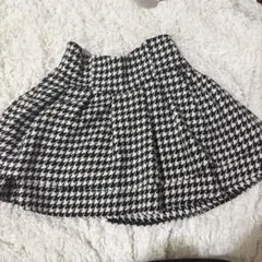 ミシェルマカロン美脚スカート千鳥柄