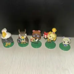 あつまれどうぶつの森 チョコエッグ フィギュア5 体セット