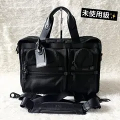 未使用級✨TUMI ビジネスバッグ 2way 2層 26141DH ブラック TUMI（トゥミ） ブリーフケース 26141 ビジネスバッグ G4.4 PC収納