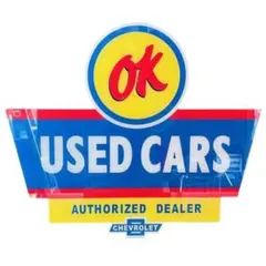 Chevrolet USED CARS アクリル 特大 看板 Chevrolet USED CARS アクリル 特大 看板 - メルカリ