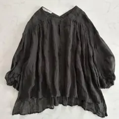 近日中に出品取りやめ【未使用品】エミックエティック　片袖ケープ　リネン　麻　和紙 楽天市場】//【美品/定価4.9万】エミックエティック emic:etic